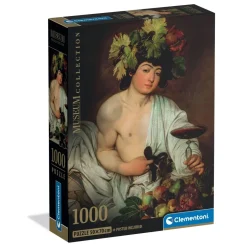 Puzzle Compact 1000 pièces : Caravage - Bacchus - Clementoni
