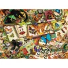 Puzzle Compact 500 pièces : Collectionneur de Papillons - Clementoni