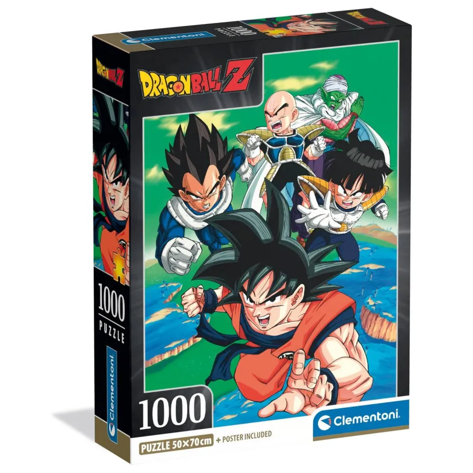 Puzzle Compact 1000 pièces : Dragon Ball - Clementoni