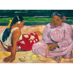 Puzzle Compact 1000 pièces : Gauguin - Femmes de Tahiti - Clementoni