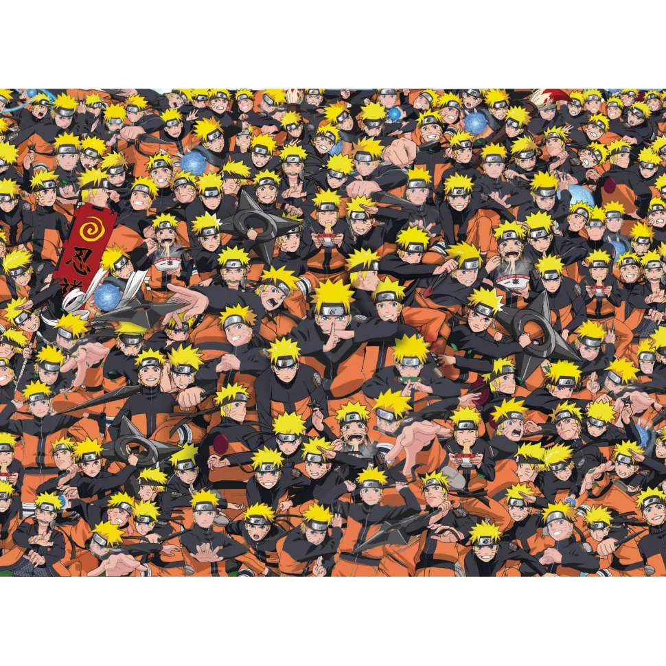 Puzzle Compact 1000 pièces : Impossible Naruto Shippuden - Clementoni