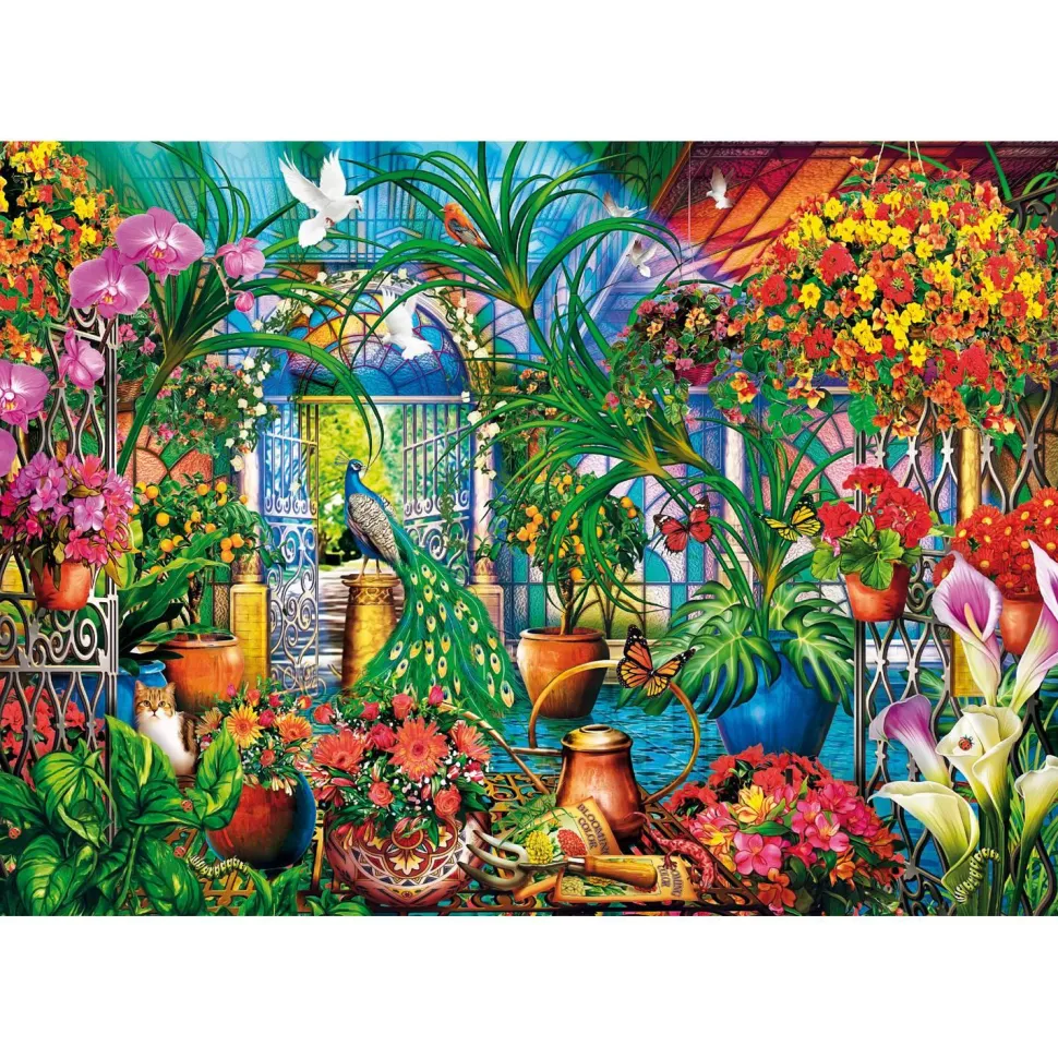 Puzzle Compact 500 pièces : Les Gardiens de la Serre - Clementoni