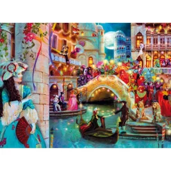 Puzzle Compact 1000 pièces : Lune du Carnaval - Clementoni