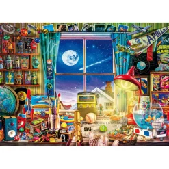 Puzzle Compact 500 pièces : Vers la Lune - Clementoni