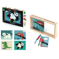 Puzzle 4D : Les animaux - Vilac