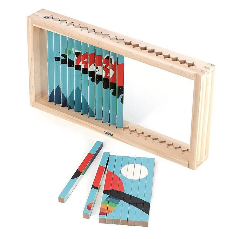 Puzzle 4D : Les animaux - Vilac