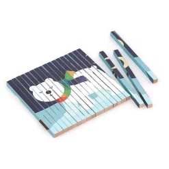 Puzzle 4D : Les animaux - Vilac