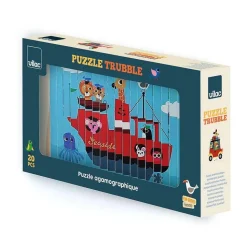 Puzzle 4D : Les transports - Vilac