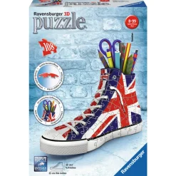 Puzzle 3D 108 pièces : Chaussure Sneaker Union Jack - Ravensburger