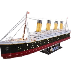 Puzzle 3D 266 pièces LED : RMS Titanic - Revell
