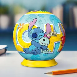 Puzzle 3D Ball 72 pièces : Stitch - Ravensburger