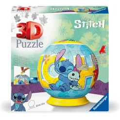 Puzzle 3D Ball 72 pièces : Stitch - Ravensburger