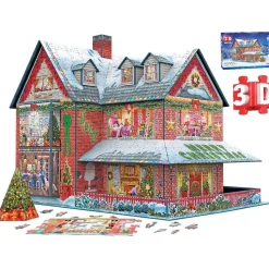Puzzle 3D de 1100 pièces : Maison de Noël - Eurographics