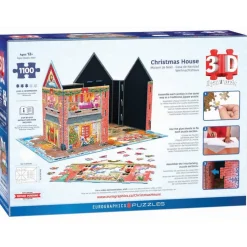 Puzzle 3D de 1100 pièces : Maison de Noël - Eurographics