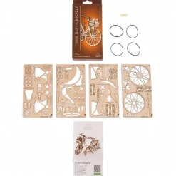 Puzzle 3D en bois : Bicyclette hollandaise - Ugears