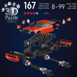 Puzzle 3D Iconics : Dodge Challenger R/T Scat Pack - Ravensburger