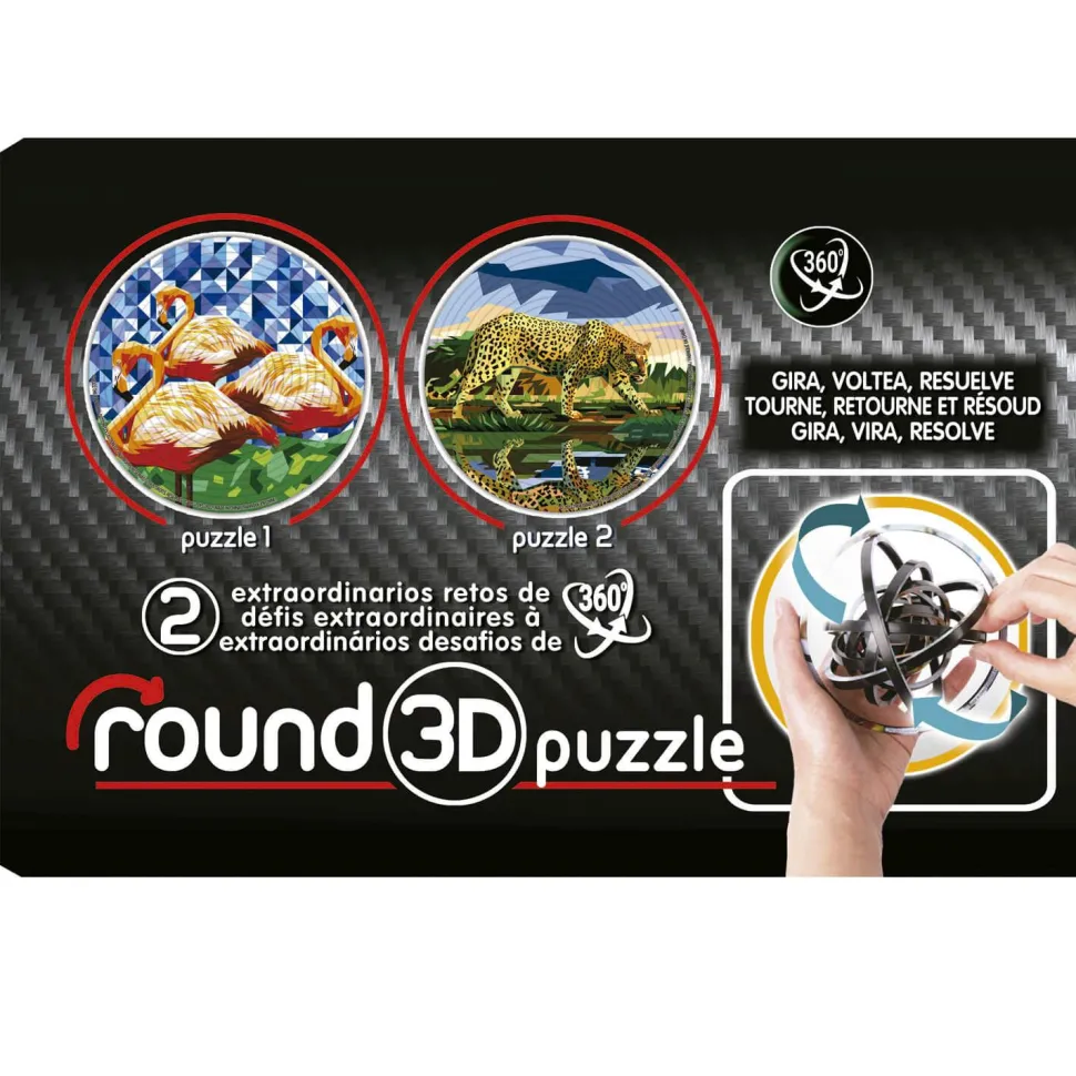 Puzzle 3D rond 360°: Elizabeth Sutton - Educa