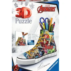 Puzzle 3D Sneaker 108 pièces : Marvel Avengers - Ravensburger