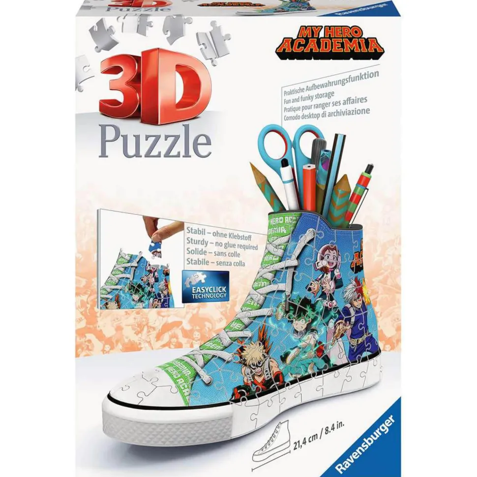Puzzle 3D Sneaker 108 pièces : My Hero Academia - Ravensburger