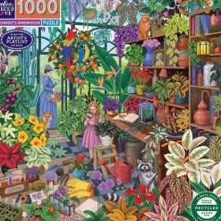 Puzzle de 1000 pièces : La serre de l'alchimiste - Eeboo
