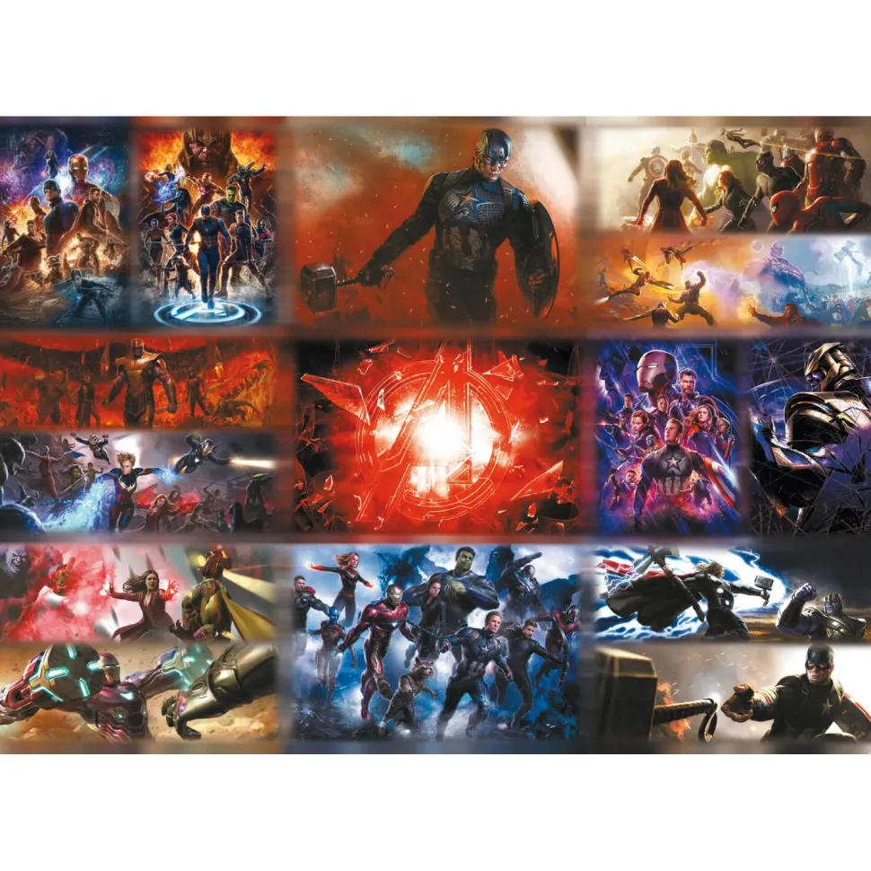 Puzzle de 13500 pièces : Unlimited Fit Technology : The Ultimate Marvel Collection - Trefl Prime