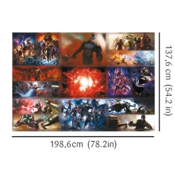 Puzzle de 13500 pièces : Unlimited Fit Technology : The Ultimate Marvel Collection - Trefl Prime