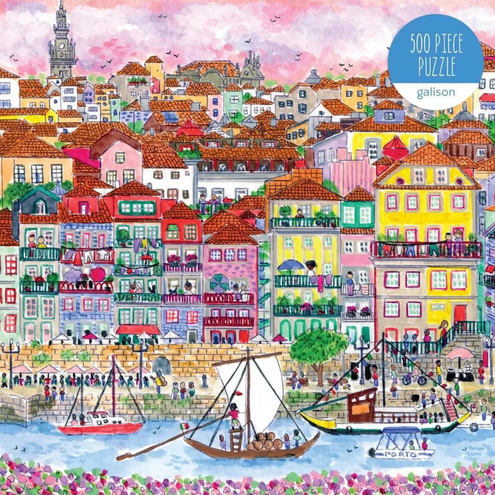 Puzzle de 500 pièces : Couleurs de Porto - Galison