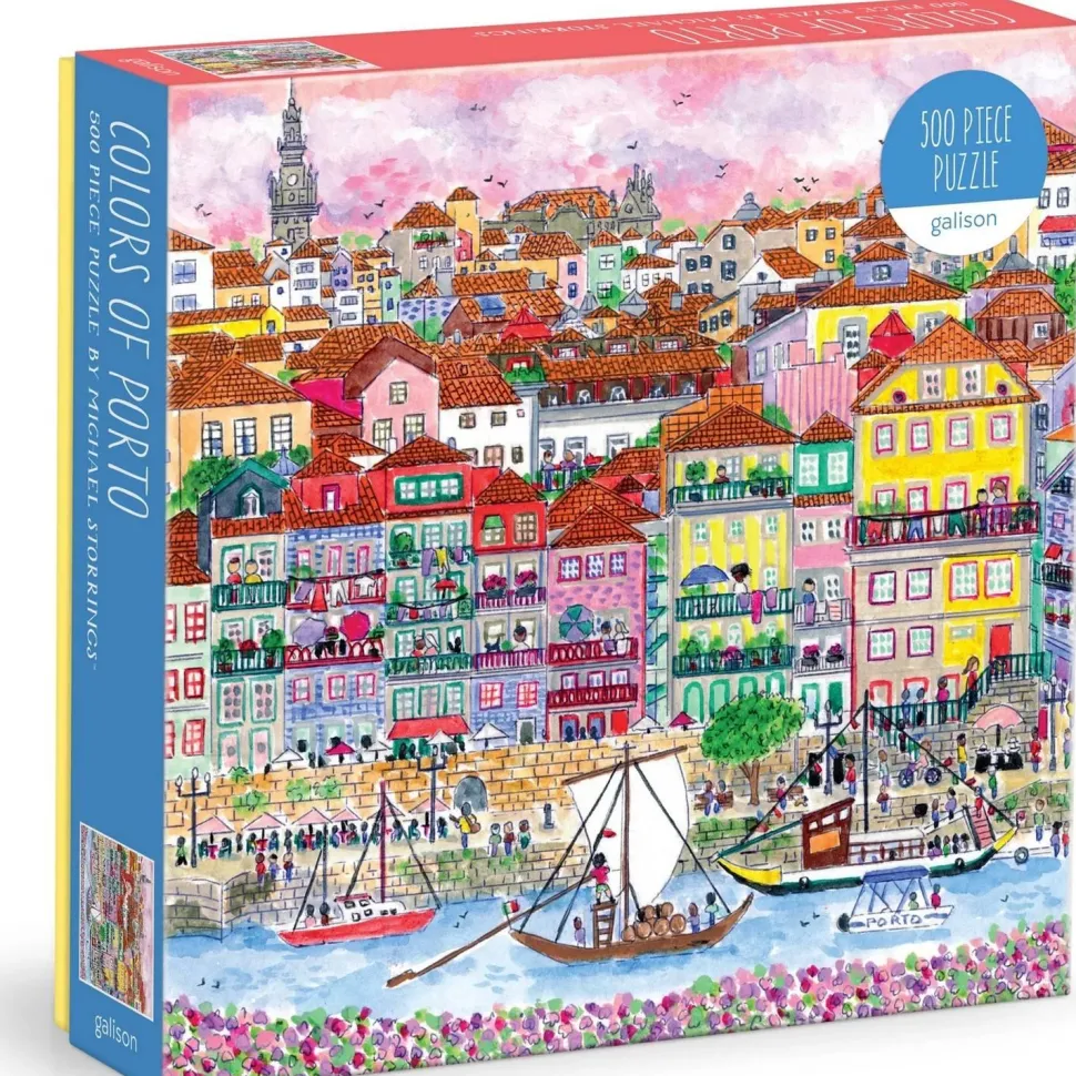 Puzzle de 500 pièces : Couleurs de Porto - Galison
