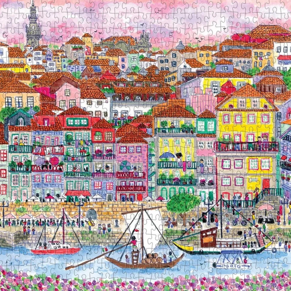 Puzzle de 500 pièces : Couleurs de Porto - Galison