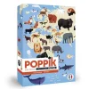 Puzzle éducatif 500 pièces : Animaux - Poppik