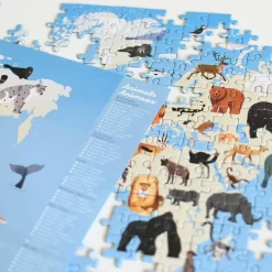Puzzle éducatif 500 pièces : Animaux - Poppik