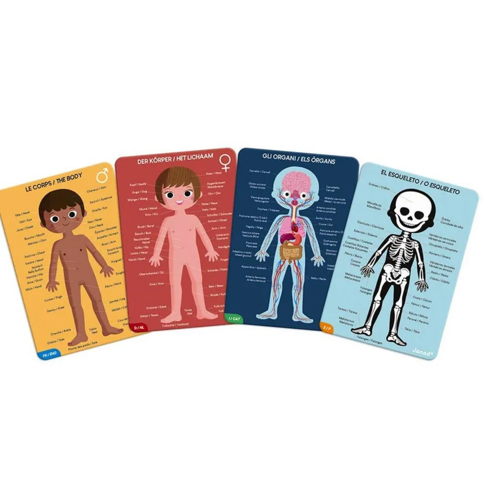 Puzzle éducatif géant : Le Corps Humain - Janod