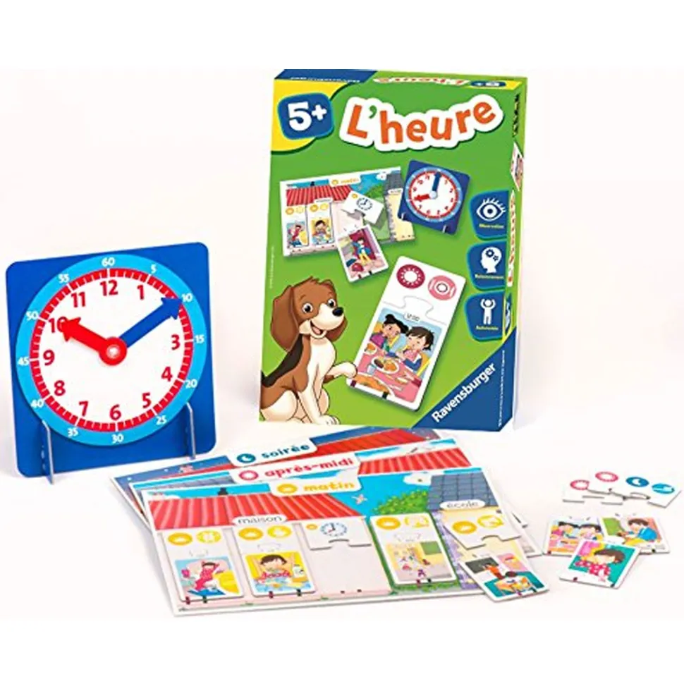 Puzzle duo : L'heure - Ravensburger
