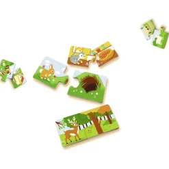 Puzzle duo : Où vivent-ils ? - Ravensburger