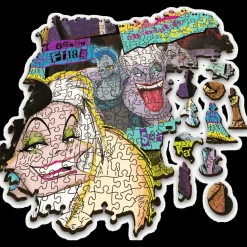 Puzzle en Bois Disney Vilains Reunion 1000 pcs - Trefl