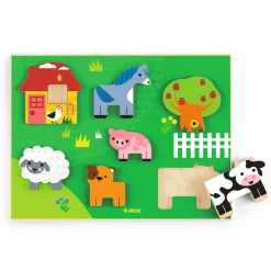 Puzzle encastrement : Farm Story - Djeco