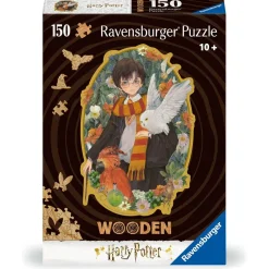 Puzzle Forme 150 pièces en bois : Harry Potter - Ravensburger