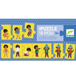 Puzzle frise : Je m'habille - Djeco