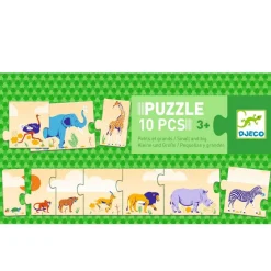 Puzzle frise : Petits et grands - Djeco