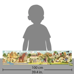 Puzzle frise 100 pièces : Mythologie et Antiquité - Janod