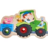 Puzzle Jolie balade en tracteur - Haba