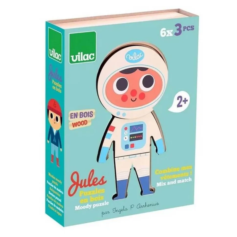 Puzzle Jules à habiller - Ingela P. Parrhenius - Vilac