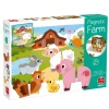 Puzzle magnétique : Ferme - Goula