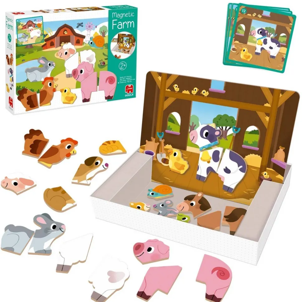 Puzzle magnétique : Ferme - Goula