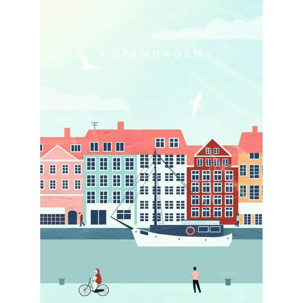 Puzzle Moment 300 pièces : Copenhague - Ravensburger