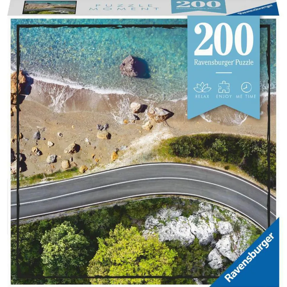 Puzzle Moment 200 pièces : En bord de mer - Ravensburger