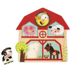 Puzzle musical : Les Copains de la ferme - Janod