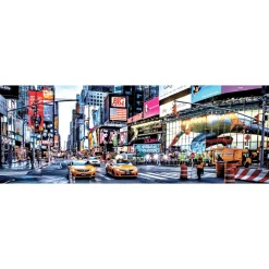 Puzzle panoramique 1000 pièces: Times Square, Larry Hersberger - Anatolian