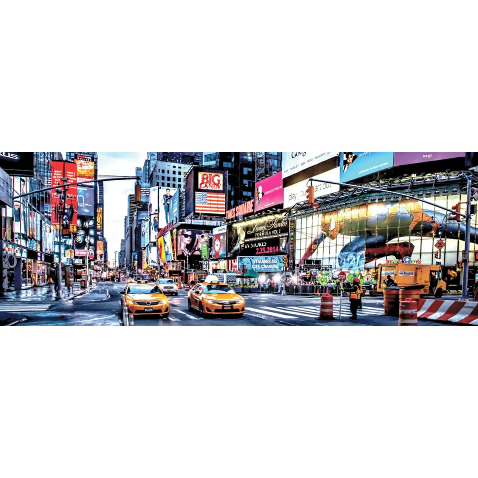 Puzzle panoramique 1000 pièces: Times Square, Larry Hersberger - Anatolian