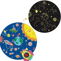 Puzzle Phosphorecent XXL : Espace - Goula